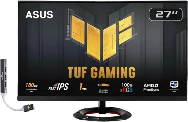 ASUS VG279Q3R: 27", IPS, Full HD, 180 Гц, черный