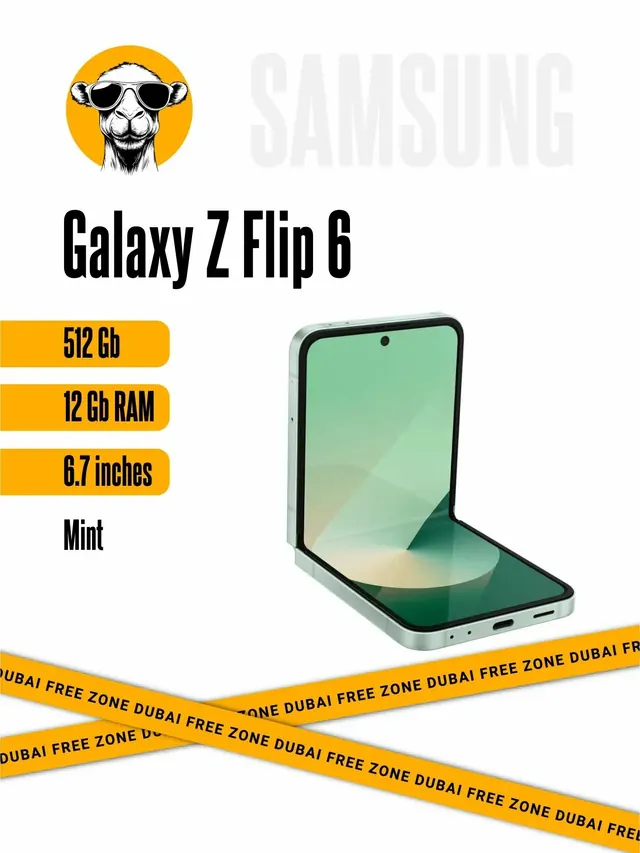 Samsung Galaxy Z Flip 6: 12/512 ГБ, зеленый