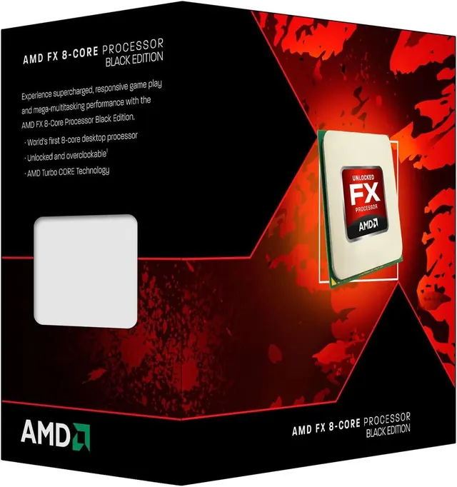 AMD FX-8300: 8 ядер, 3,3 ГГц, Socket AM3+, 95 Вт