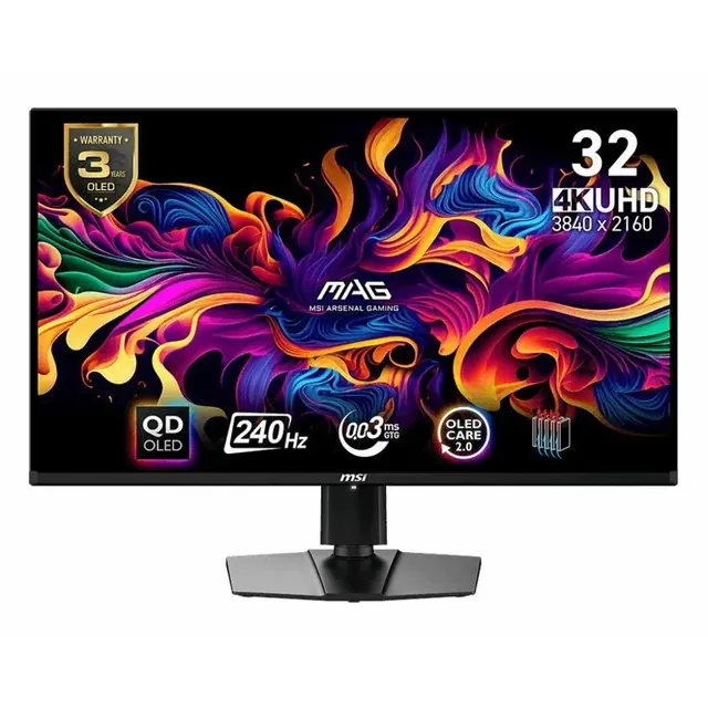 MSI MAG 321UPX: 32", 4K UHD, 240 Гц, черный