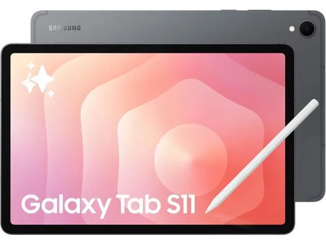 Samsung Galaxy Tab S11 512 ГБ, 11 дюймов, Wi‑Fi + сотовая связь, серый