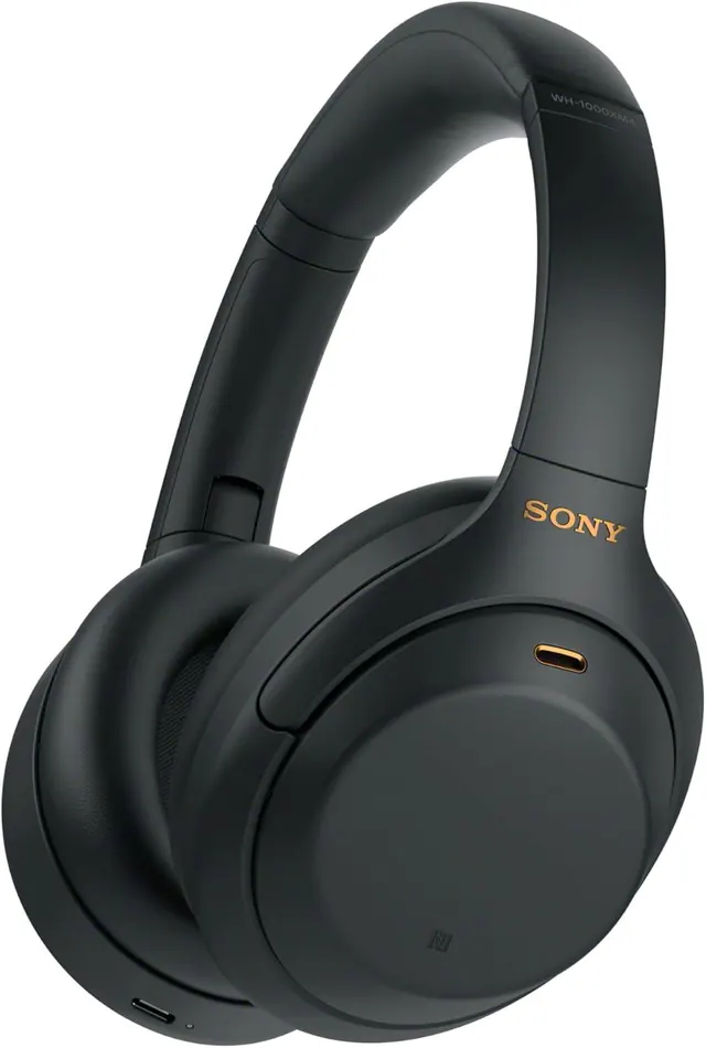 Sony WH-1000XM4, черные — Bluetooth 5.0, активное шумоподавление, до 30 часов работы