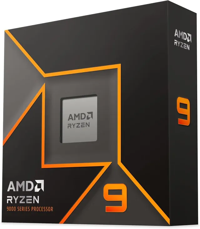 AMD Ryzen 9 9950X: 16 ядер, 32 потока, до 5,7 ГГц Boost