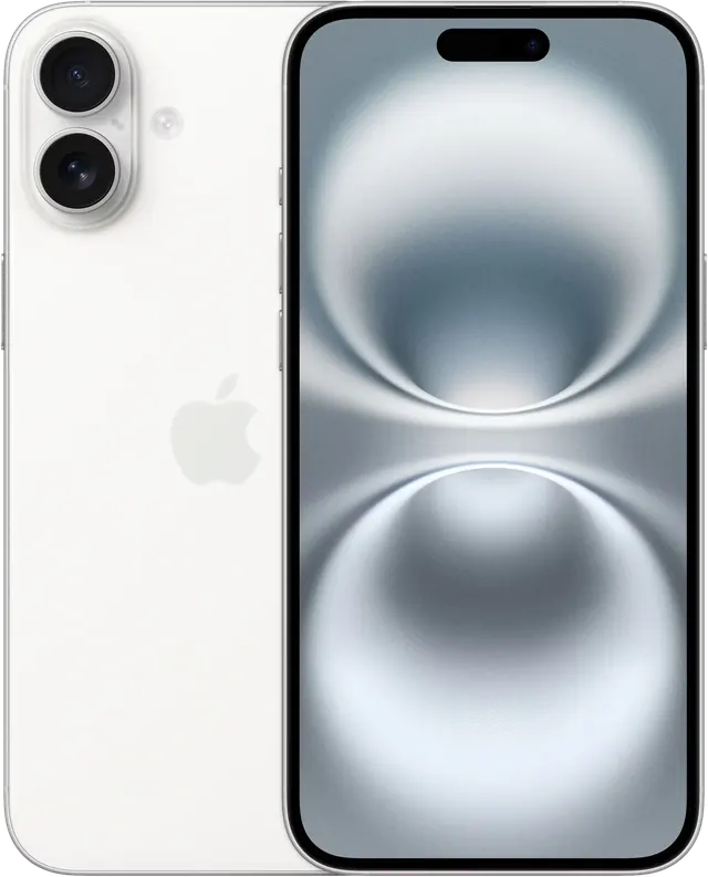 Apple iPhone 16 Plus: 128 ГБ, белый, eSIM
