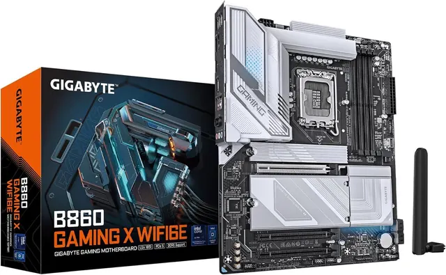 Gigabyte B860 GAMING X WIFI6E: ATX, DDR5, PCIe 5.0, WIFI6E