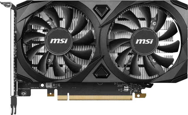 MSI GeForce RTX 3050 VENTUS 2X OC: 6 ГБ GDDR6, HDMI 2.1a, DisplayPort 1.4a