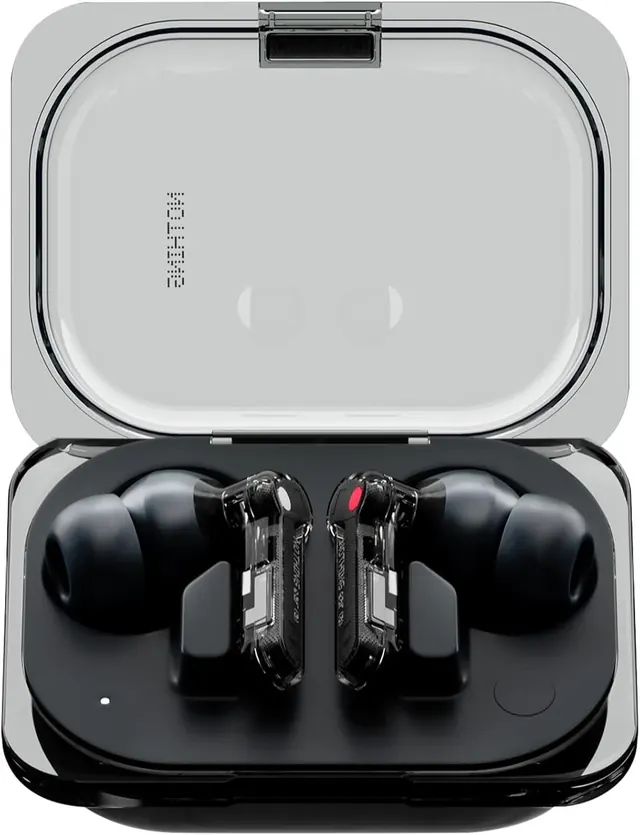 Nothing Ear (a), черные — беспроводные наушники с ANC 45 дБ, 6 микрофонами и Bluetooth 5.3