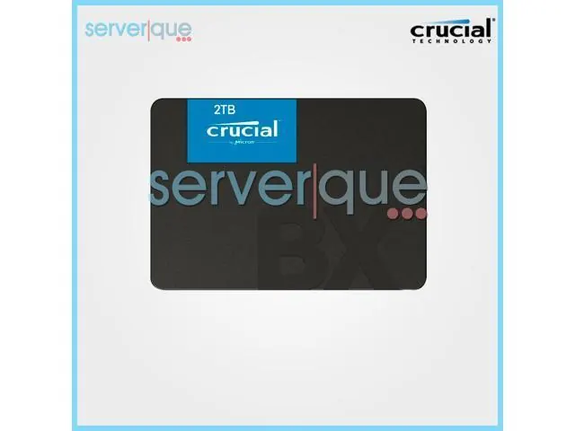 Crucial BX500: 2 ТБ, 2,5", SATA, 3D NAND