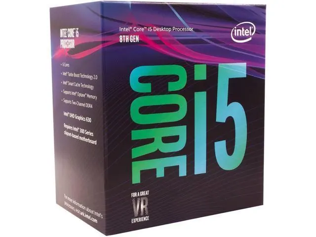 Intel Core i5-8500: 6 ядер, до 4,1 ГГц Turbo, LGA 1151