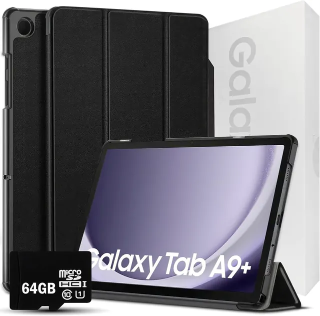 Планшет Samsung Galaxy Tab A9+ 11" 64 ГБ Wi‑Fi, серый