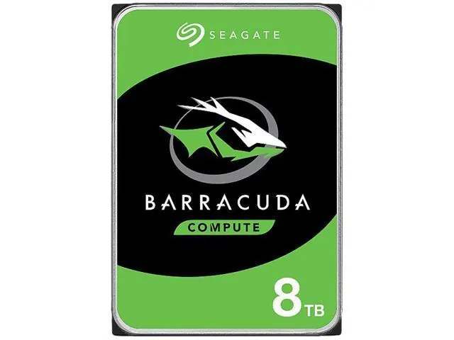 Seagate BarraCuda: 8 ТБ, 3,5", SATA 6Gb/s, кэш 256 МБ