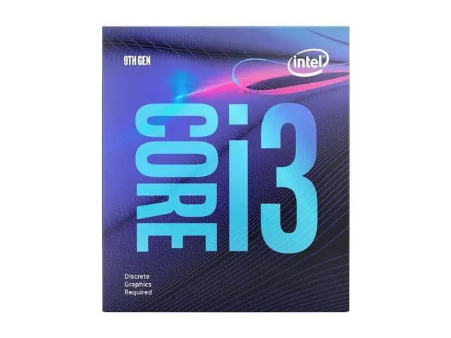 Intel Core i3-9100F: 4 ядра, до 4,2 ГГц Turbo, LGA 1151