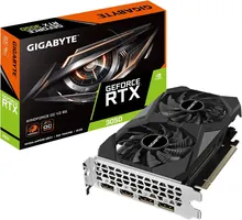 Gigabyte GeForce RTX 3050 WINDFORCE OC V2: 6 ГБ GDDR6, 96-бит, GV-N3050WF2OCV2-6GD