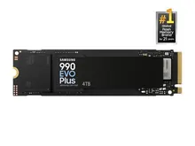 Samsung 990 EVO Plus: 4 ТБ, M.2 2280, PCIe 4.0 x4 / 5.0 x2, NVMe 2.0