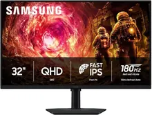 Samsung Odyssey G5 G50F: 32", QHD, 180 Гц, IPS, черный