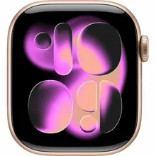 Apple Watch Series 11: GPS, 46 мм, 64 ГБ, розовое золото, ремешок Light Blush M/L