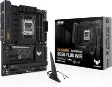 ASUS TUF GAMING B650-PLUS WIFI: AM5, ATX, Wi‑Fi 6/6E, PCIe 5.0 M.2