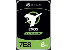 Seagate Exos 7E8 ST6000NM021A: 6 ТБ, 7200 об/мин, 256 МБ кэш, 3,5"