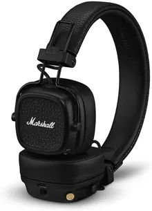 Marshall Major V Wireless Black — накладные Bluetooth-наушники, 100+ часов работы