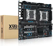 MACHINIST X99 Dual CPU: LGA 2011-3, C612, DDR4 до 256 ГБ, Dual CPU