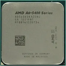 AMD A6-5400K: 3,6 ГГц, 2 ядра