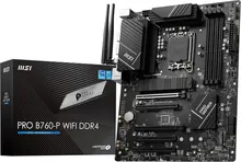 MSI PRO B760-P WiFi DDR4: ATX, Wi‑Fi, 4 слота DDR4 до 128 ГБ