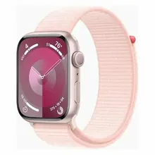 Apple Watch Series 9: 45 мм, розовый