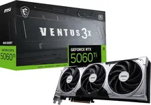 MSI GeForce RTX 5060 Ti VENTUS 3X OC: 8 ГБ GDDR7, 2602 МГц, HDMI 2.1b, DisplayPort 2.1b