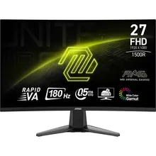 MSI MAG 27C6F: 27", 1920 × 1080, 180 Гц, изогнутый, черный
