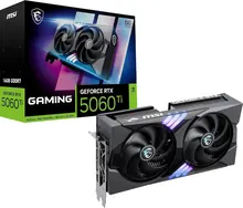 MSI GeForce RTX 5060 Ti 16G GAMING OC: 16 ГБ GDDR7, PCIe 5.0 x8, 3 x DisplayPort 2.1b + HDMI 2.1b