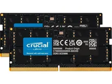 Crucial CT2K16G56C46S5: 32 ГБ (2x16 ГБ), DDR5 5600 MT/s, SODIMM