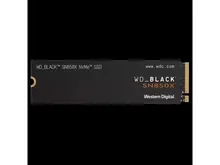 Western Digital WD_BLACK SN850X: 2 ТБ, NVMe SSD, черный