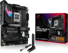 ASUS ROG STRIX X870E-E GAMING WIFI: ATX, AMD AM5, WiFi 7, 5x M.2