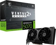 MSI GeForce RTX 5070 VENTUS 2X OC: 12 ГБ, черный