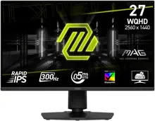 MSI MAG 275QPF X30: 27", WQHD, 300 Гц, RAPID IPS, черный