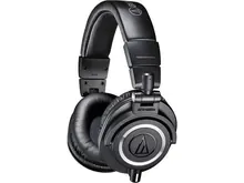 Audio-Technica ATH-M50X — студийные мониторные наушники, черные, 45 мм, съемный кабель