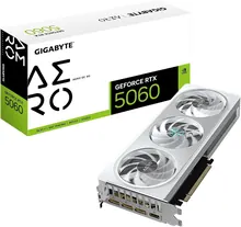 Gigabyte GeForce RTX 5060 AERO OC: 8 ГБ GDDR7, PCIe 5.0, белая