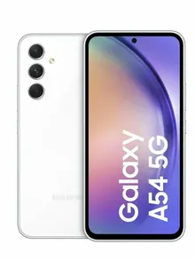 Samsung Galaxy A54: 8 ГБ/128 ГБ, 5G, NFC, белый