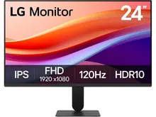 LG 24U411A: 24", Full HD, 120 Гц, IPS, черный