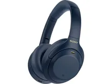 Sony WH-1000XM4 — беспроводные полноразмерные наушники с активным шумоподавлением, синие