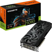 Gigabyte GeForce RTX 5080 WINDFORCE OC SFF: 16 ГБ GDDR7, 256-бит, PCI Express x16 5.0