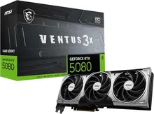 MSI GeForce RTX 5080 VENTUS 3X OC: 16 ГБ GDDR7, PCIe 5.0, DisplayPort 2.1b x3, HDMI 2.1b