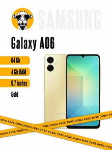 Samsung Galaxy A06: 4/64 ГБ, золотой