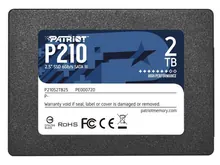Patriot P210: 2 ТБ, 2,5", SATA III, SSD