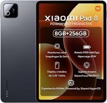 Xiaomi Pad 8 Wi‑Fi, 8/256 ГБ, 11,2", 3.2K, 144 Гц, серый