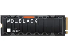 Western Digital WD_BLACK SN850X: 1 ТБ, M.2 2280, PCIe Gen4, с радиатором