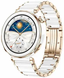 HUAWEI Watch GT 5 Pro: 1,32" AMOLED, белая керамика, Bluetooth 5.2, NFC