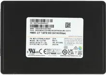 Samsung PM9A3 MZQL27T6HBLA-00A07: 7,68 ТБ, U.2, NVMe, 2,5 дюйма
