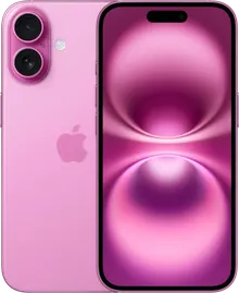 Apple iPhone 16: 128 ГБ, розовый, eSIM