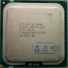 Intel Core 2 Quad Q9650: 3,0 ГГц, 12 МБ кэш, Socket 775